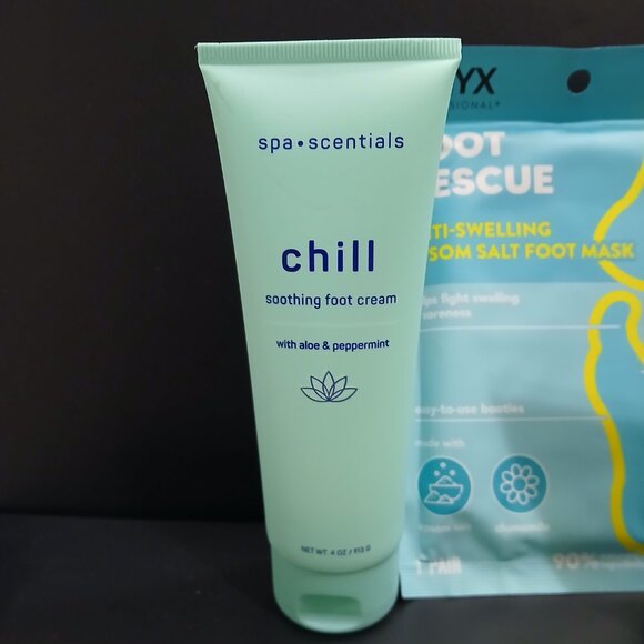 Foot Care Bundle Soothing Cream/ Callus Remover Gel/ Epsom Salt Foot Mask Gift - Picture 5 of 9